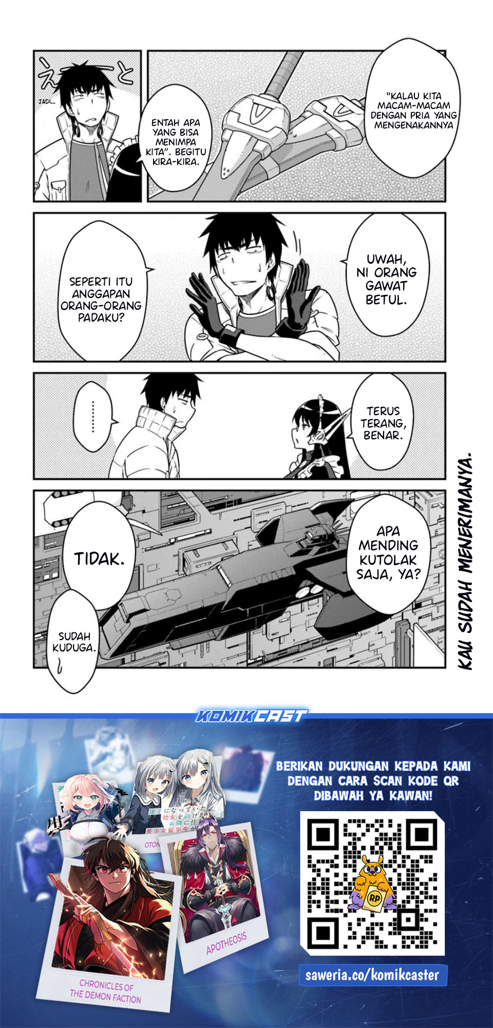 Mezametara Saikyou Soubi to Uchuusen-mochi datta no de, Ikkodate Mezashite Youhei Toshite Jiyuu ni Ikitai chapter 52